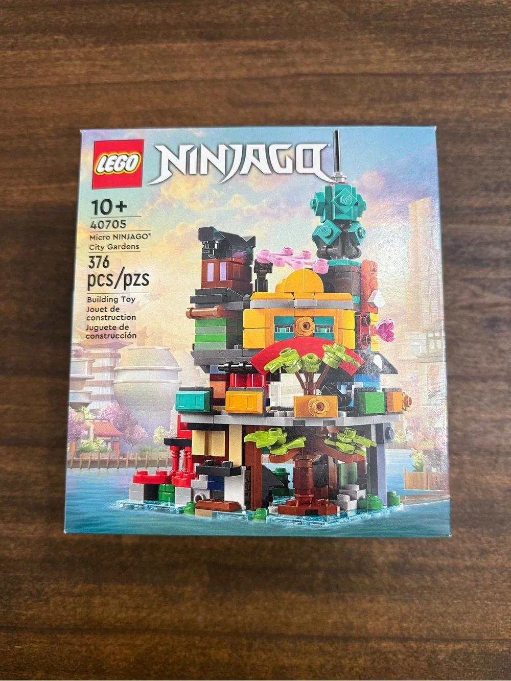 LEGO NINJAGO Micro City Gardens Building Set - Green, Yellow, Red, Blue